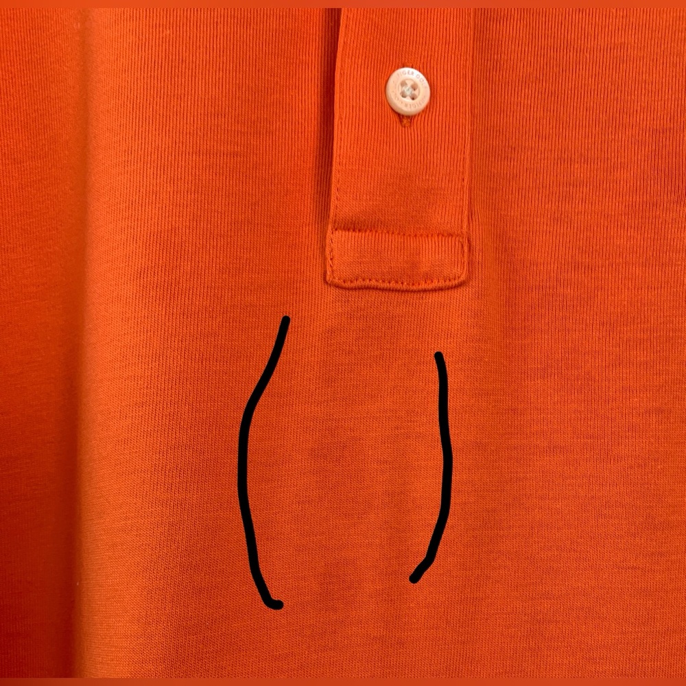 Tommy Hilfiger Clemson Orange Polo Shirt - Picture 6 of 7